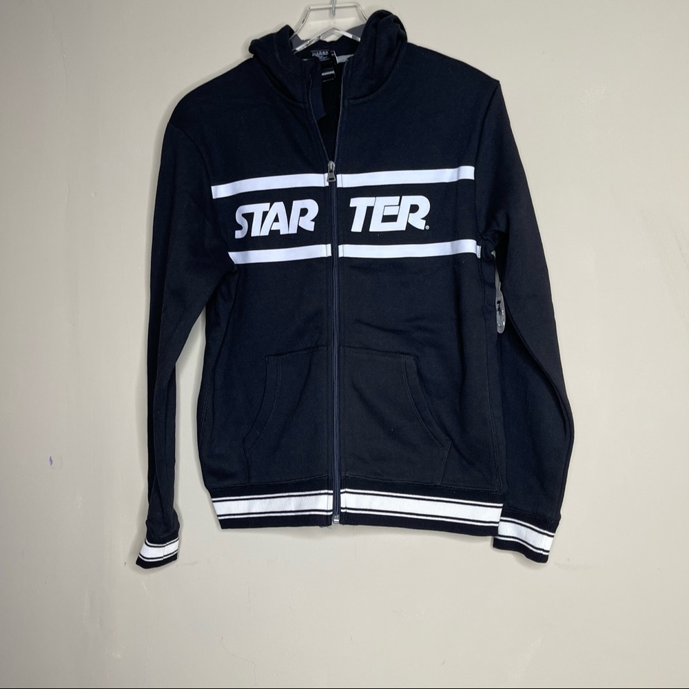 Starter Zip-Up Logo Hoodie unisex
